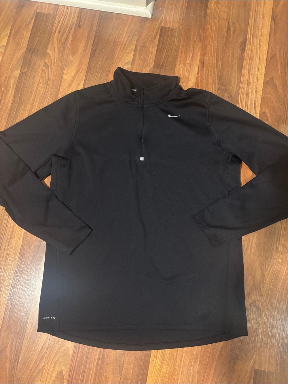 Nike Black Men’s Quarter-Zip Dri-FIT Performance Top